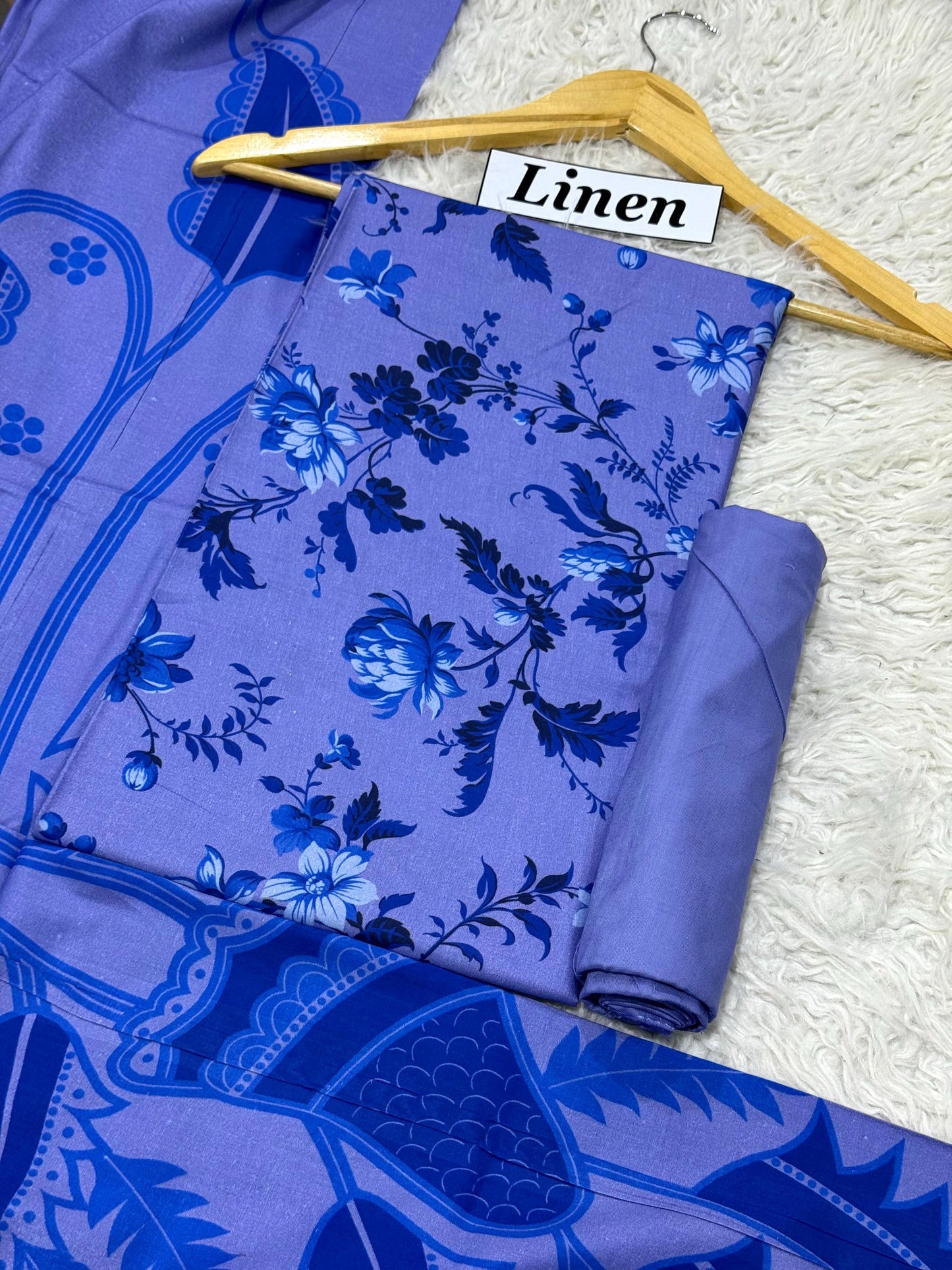ALKARAM LINEN Digital Print 3pc 2025 - D#3